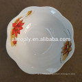 stregthen porcelain bowl,flower-shaped bowl,unique shape bowl